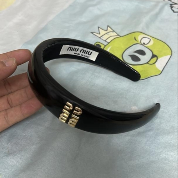 Black Miu Miu Headband